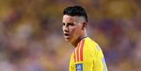 James Rodriguez encerrou sua participa&ccedil;&atilde;o na Copa sem participar diretamente de gol pela Col&ocirc;mbia &ndash;  Foto: David Ramos/Getty Images / Jogada10