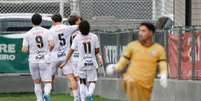 Botafogo n&atilde;o conseguiu se impor no segundo tempo - Foto: Raul Baretta / Santos / Jogada10