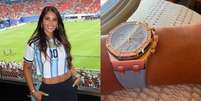 Esposa de Messi, Antonela Roccuzzo ostenta relógio de R$ 242 mil e se declara para o marido —  Foto: Reprodução/Instagram / Contigo