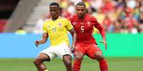 Jhon Arias evitou direcionar a culpa pela eliminação colombiana a jogadores que perderam pênaltis - Foto: David Ramos/Getty Images / Jogada10