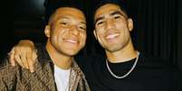 Mbapp&eacute; e Hakimi juntos em festa  Foto: Reprodu&ccedil;&atilde;o/Instagram/Mbapp&eacute;