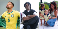 Bruno Guimar&atilde;es, Ronaldinho, Bruna Biancard e mais: confira mais sobre os bastidores do dia da elimina&ccedil;&atilde;o do Brasil na Copa  Foto: Reprodu&ccedil;&atilde;o/Instagram/@brunoguimaraes/@ronaldinho/@brunabiancardi