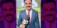T&uacute;lio Am&acirc;ncio virou not&iacute;cia por uma movimenta&ccedil;&atilde;o incomum nos bastidores da GloboNews em Bras&iacute;lia  Foto: Reprodu&ccedil;&atilde;o/Instagram