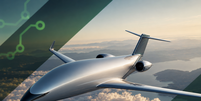 Imagemd e aviao produzida por IA  Foto: chatGPT / Xataka