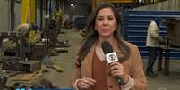 Graciela Andrade no 'Jornal Nacional': a carreira dos rep&oacute;rteres de TV est&aacute; cada vez mais inst&aacute;vel  Foto: Reprodu&ccedil;&atilde;o/TV