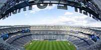 Gramado da final vai virar item colecion&aacute;vel ap&oacute;s a Copa - Foto: Divulga&ccedil;&atilde;o / MetLife Stadium - Legenda: Fifa quer faturar milh&otilde;es com peda&ccedil;os do gramado da final da Copa do Mundo / Jogada10