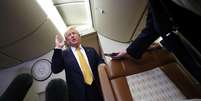 Presidente Trump trocou de avi&atilde;o em viagem de volta da Turquia  Foto: ANSA / Ansa - Brasil