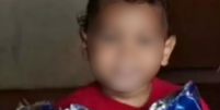 Menino de tr&ecirc;s anos chegou a ficar internado em estado grave ap&oacute;s ser espancado pelo pai, mas n&atilde;o resistiu  Foto: Reprodu&ccedil;&atilde;o
