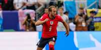 Ap&oacute;s decidir contra o M&eacute;xico, Harry Kane &eacute; a principal esperan&ccedil;a de gols em jogo que vale vaga na semifinal. Foto: ZUMA Press / Alamy.