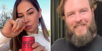 Ma&iacute;ra Cardi n&atilde;o deixou barata a 'provoca&ccedil;&atilde;o' do esposo e compartilhou fotos dele com e sem a 'coquinha'  Foto: Reprodu&ccedil;&atilde;o/Instagram/@mairacardi