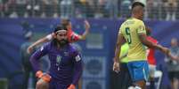 Alisson, goleiro do Brasil, após sofrer gol da Noruega nas oitavas de final da Copa do Mundo.  Foto: Werther Santana/Estadão / Estadão
