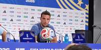 Lionel Scaloni, t&eacute;cnico da Argentina, ap&oacute;s classifica&ccedil;&atilde;o &agrave;s semifinais da Copa do Mundo  Foto: Paula Almeida/Terra
