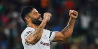 Hulk estufou a rede pelo fluminense diante do Bahia –  Foto: Lucas Merçon/Fluminense / Jogada10