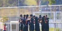 Jogadores do time sub-20 do Red Bull Bragantino. Foto: Fernando Roberto/Red Bull Bragantino / Esporte News Mundo