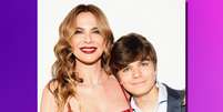 Lorenzo com a m&atilde;e, Luciana: demonstra&ccedil;&atilde;o de boa educa&ccedil;&atilde;o e respeito &agrave;s mulheres  Foto: Reprodu&ccedil;&atilde;o/@lucianagimenez