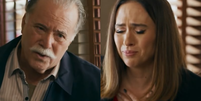 Quase ningu&eacute;m sabia, mas Tat&aacute; Werneck gravou cena com Tony Ramos em 'Quem Ama Cuida' 3 horas ap&oacute;s perda devastadora: 'Melhor pessoa que existe'. Foto: Reprodu&ccedil;&atilde;o/TV Globo / Purepeople