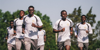Jogadores de Senegal em treino para a Copa do Mundo  Foto: Reprodu&ccedil;&atilde;o/Instagram