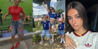 Esposas de jogadores da França e Espanha mostram looks para a semifinal da Copa  Foto: Reprodução/Instagram