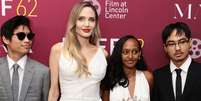 Pax Thien Jolie-Pitt, Angelina Jolie, Zahara Marley Jolie and Maddox Chivan Jolie-Pitt Foto: GETTY IMAGES