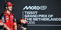Pecco Bagnaia durante o GP da Holanda Foto: Divulga&ccedil;&atilde;o / MotoGP