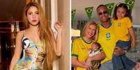 Shakira surpreende filha de L&eacute;o Santana e Lore Improta com mensagem ap&oacute;s v&iacute;deo viral  Foto: Reprodu&ccedil;&atilde;o/Instagram