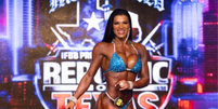 Juliane Almeida, ex-morena do Tchan, vence campeonato de fisiculturismo  Foto: Reprodu&ccedil;&atilde;o/Instagram