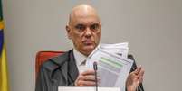Mendon&ccedil;a derrubou o sigilo do relat&oacute;rio da Pol&iacute;cia Federal que re&uacute;ne mensagens trocadas entre o dono do Banco Master, Daniel Vorcaro, e o ministro Alexandre de Moraes  Foto: Valter Campanato/Ag&ecirc;ncia Brasil / Estad&atilde;o