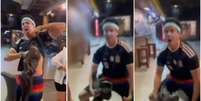  Foto: Reprodu&ccedil;&atilde;o - Legenda: Turista argentino &eacute; acusado de racismo ap&oacute;s vit&oacute;ria da Argentina na Copa / Jogada10
