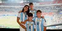 Antonela postou stories comemorando vit&oacute;ria da Argentina  Foto: Reprodu&ccedil;&atilde;o/Instagram