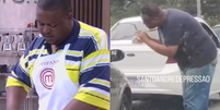 Estefano Zaquini, de 32 anos, chamou atenção nas redes sociais após ser visto vendendo doces em um semáforo de Santo André  Foto: Reprodução/Redes Sociais 