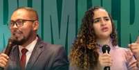 Wenderson Lima de Souza e Arielly Kamila Moraes de Souza s&atilde;o pastores s&atilde;o suspeito de estuprar adolescentes  Foto: Reprodu&ccedil;&atilde;o/X/JucySalazarr