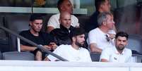 Zidane durante a partida entre Brasil e Marrocos, pelo Grupo C da Copa do Mundo da FIFA 2026, realizada no New York New Jersey Stadium, em 13 de junho  Foto: Catherine Ivill - AMA/Getty Images