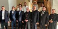 Gallagher se reuniu com autoridades na Ucr&acirc;nia  Foto: ANSA / Ansa - Brasil