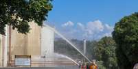 Vazamento de de g&aacute;s estireno ocorreu em uma f&aacute;brica no Distrito Industrial, em Manaus  Foto: Divulga&ccedil;&atilde;o/Prefeitura de Manaus