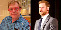 Elton John teria se irritado com pr&iacute;ncipe Harry  Foto: Reprodu&ccedil;&atilde;o/Instagram