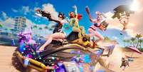 Musas da DC e David Beckham trazem muita a&ccedil;&atilde;o ao Fortnite  Foto: Reprodu&ccedil;&atilde;o / Epic Games