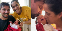 Ex-jogador do Corinthians faz parto da filha em casa  Foto: Reprodu&ccedil;&atilde;o/Instagram