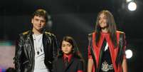 Prince, Blankett e Paris, os tr&ecirc;s filhos de Michael Jackson Foto: Getty Images