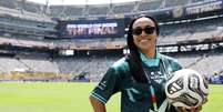 Marta, jogadora de futebol brasileira  Foto: GETTY IMAGES