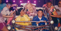Ronaldinho Ga&uacute;cho participa do show do intervalo na final da Copa com Madonna e Ronaldo Fen&ocirc;meno  Foto: Reprodu&ccedil;&atilde;o