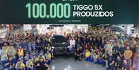 100 mil Tiggo 5x produzidos   Foto: Divulgação
