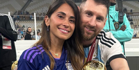 'Você sempre será o melhor': a emocionante declaração de Antonela Roccuzzo para Messi após derrota da Argentina na final da Copa 2026.  Foto: Reprodução/Instagram / Purepeople