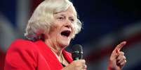 Ann Widdecombe foi uma figura forte dentro do partido conservador Reform UK de Nigel Farage Foto: Christopher Furlong/Getty Images