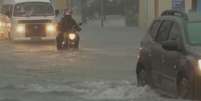 Ruas alagas no Grande Recife.  Foto: Portal de Prefeitura