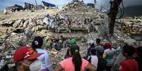 Quase um m&ecirc;s da trag&eacute;dia, n&uacute;mero de mortos por terremotos na Venezuela continua a crescer  Foto: ANSA / Ansa - Brasil