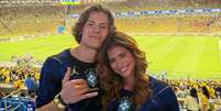 Os namorados Lucas Pinheiro e Isadora Cruz.  Foto: Reprodução/ Redes Sociais