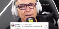 Neymar xinga Neto por críticas após mostrar treino nas redes sociais: 'Chato pra ***, vai se f**** esse otário'   Foto: Reprodução/Instagram/@thiago_asmar