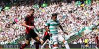 Camilo Duran comemora o gol do Celtic diante do Milan - Foto: Divulgação/Celtic / Jogada10