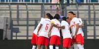 Jogadores do time sub-20 do Red Bull Bragantino. Foto: Fernando Roberto/Red Bull Bragantino / Esporte News Mundo