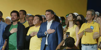 Flávio Bolsonaro foi oficializado candidato a presidente  Foto: Reprodução/YouTube
